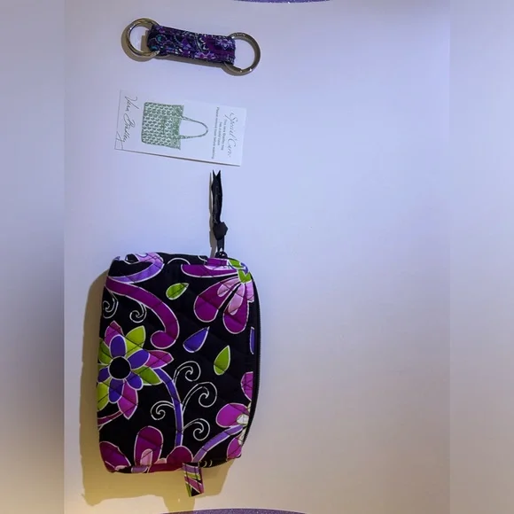 Vera Bradley Gabby Purple Punch 3 pct set - Picture 3 of 7